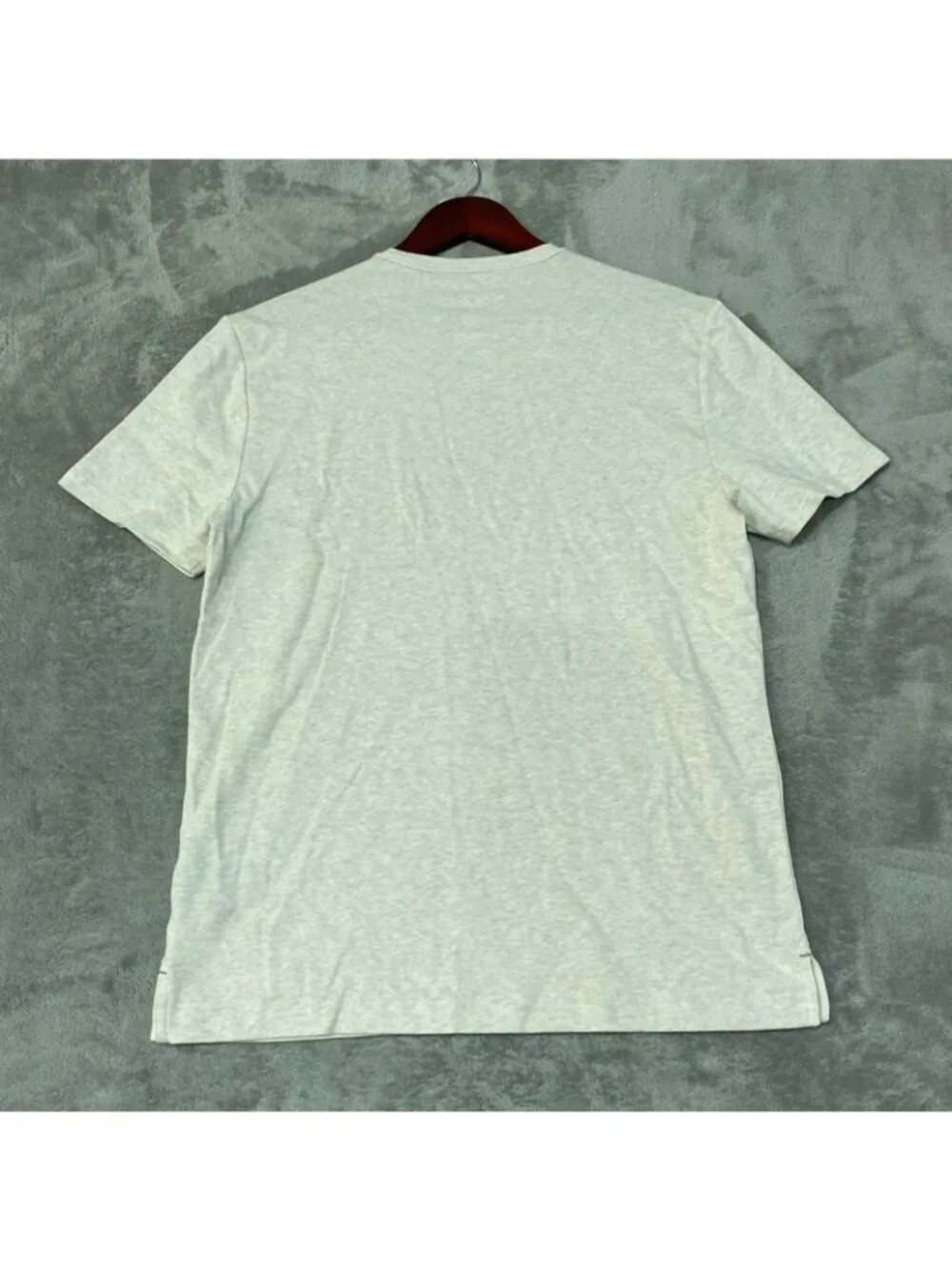 NWT Banana Republic Men's S Luxe Touch Tee Tan 100% Cotton